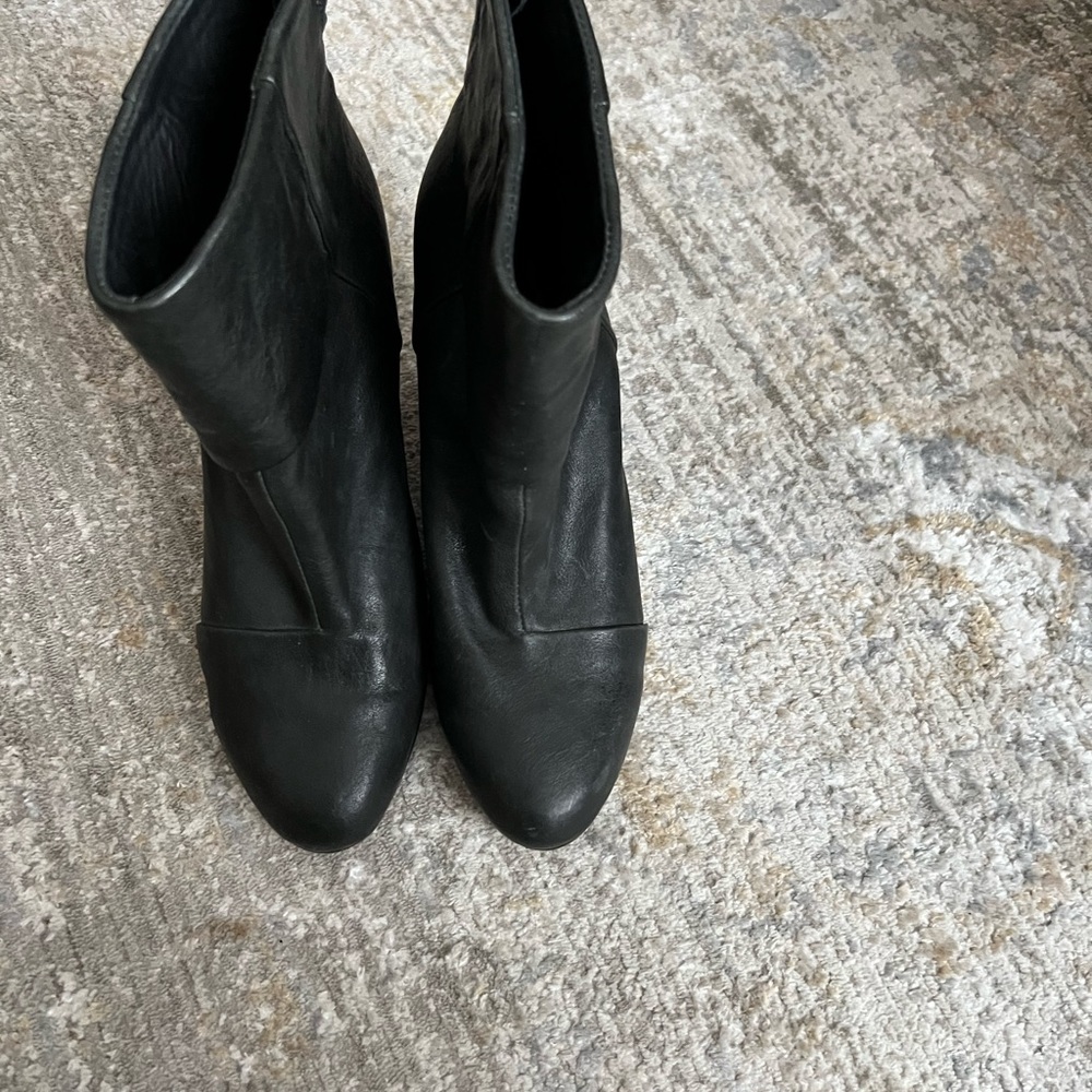 Rag and bone leather booty
